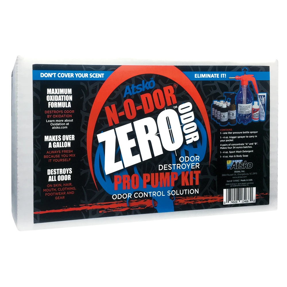 Atsko ZERO N-O-DOR OXIDIZER – PRO PUMP KIT Odor Destroyer 3 Atsko ZERO N-O-DOR OXIDIZER – PRO PUMP KIT Odor Destroyer