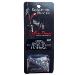 Grim Reaper Broadheads Hades PRO Broadhead Replacement Blade Kit For 100/125/150 Grain # 2204