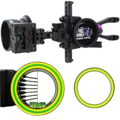 Spot Hogg Sight Fast Eddie MRT 7 Pin .010 Left Hand W/ Alignment Rings FE7LH10MRT