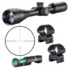 Hawke Optics Vantage IR Scope 4-12×40 Rimfire .22 WMR Reticle 14242 Combo W/Level & Mounts (14242+64101+22113) -Hunting Equipment Store Hawke 14242 Hawke Vantage IR 22 WMR Rimfire Scope 14242 Combo