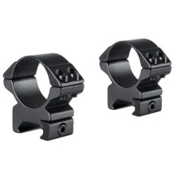 Hawke Optics Match Mount 30mm 2 Piece Weaver Medium Double Screw 22116