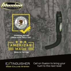 Illusion Game Call System Extinguisher Deer Call Black