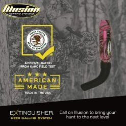Illusion Game Call System Extinguisher Deer Call Pink 743