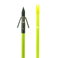 Muzzy Bowfishing Arrow Classic Chartreuse Arrow W/ Carp Point 1420-C