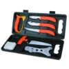 Outdoor Edge WildPak Hunting Field Dressing Kit, Complete 8-Piece Knife Portable Butcher Game Processor Set WP-2 -Hunting Equipment Store Outdoor 20131 Outdoor Edge Wild Pak 8pc Knife Set