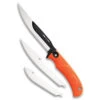 Outdoor Edge RazorMax Replaceable Fixed Blade Skinning & Boning Hunting Knife With Nylon Sheath Blaze Orange RMB-20 -Hunting Equipment Store Outdoor 20192 Outdoor Edge RazorMax Blaze Orange Replaceable Fixed Blade RMB 20