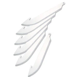 Outdoor Edge Razor Series ONYX Lite 3.0″ Stainless Steel Replacement Blades 6 Pack RR30-6