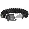 Outdoor Edge ParaSpark™ Paracord Survival Bracelet Large With 1.3 Inch Knife Blade Black PSK-90C -Hunting Equipment Store Outdoor 30195 Outdoor Edge ParaSpark PSK 80C